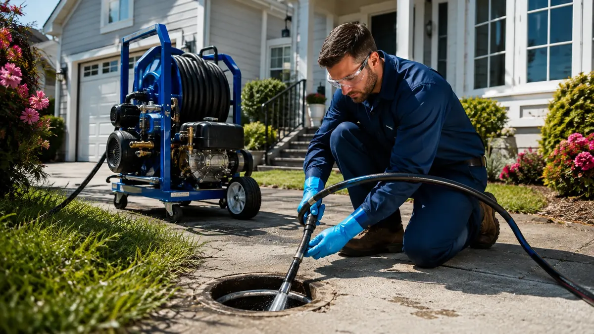 Residential Hydro Jet Drain Cleaning in Nipomo